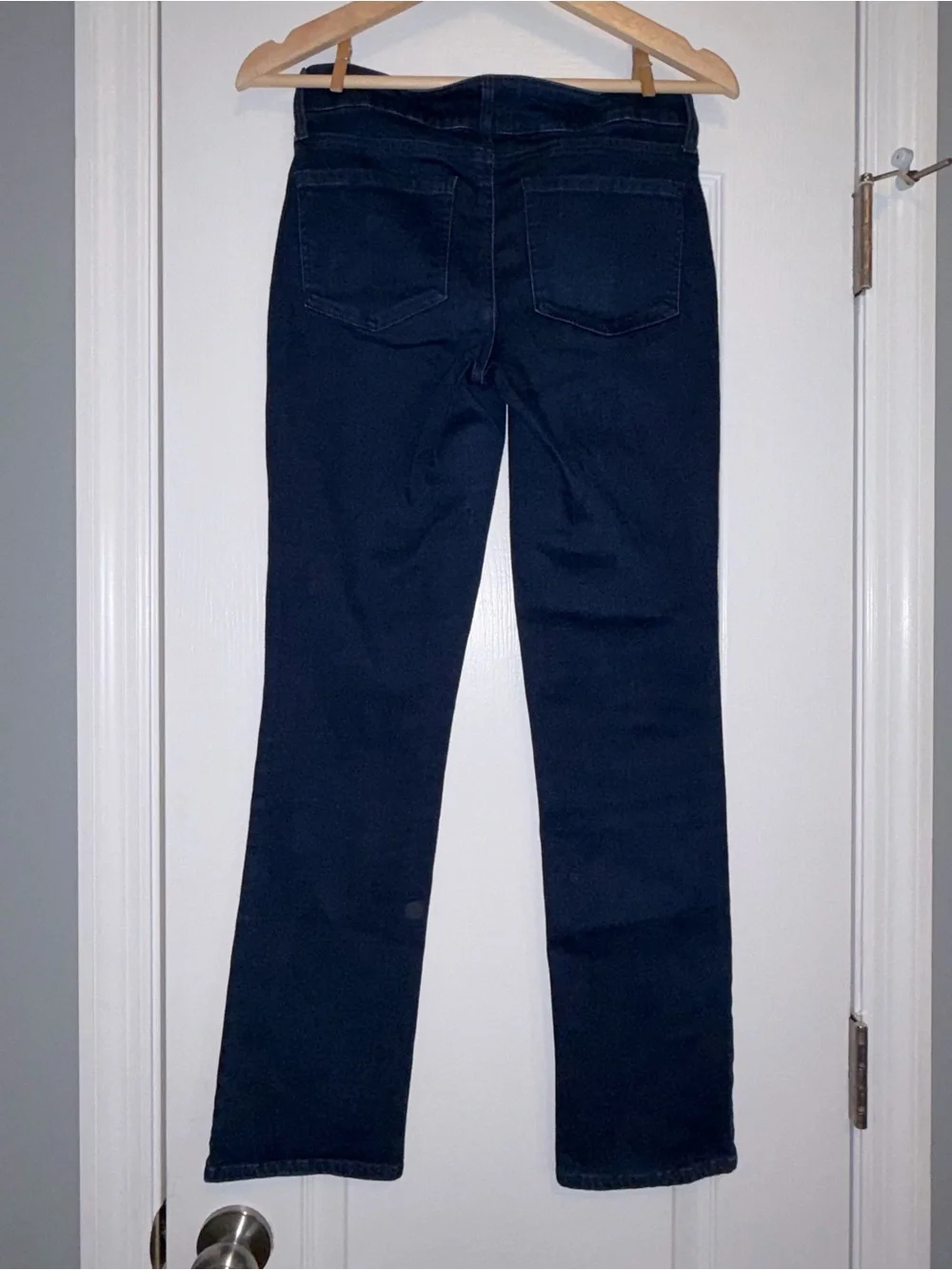 NYDJ Women's Dark Indigo Marilyn Straight Jeans size 0 petite